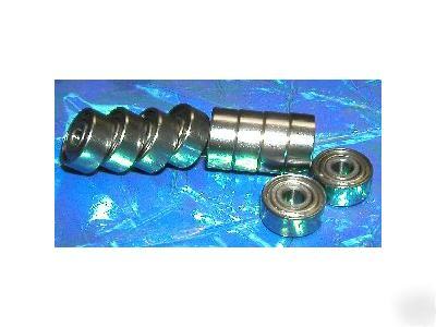 10 ball bearings R4 zz 1/4