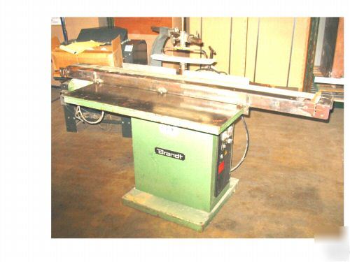 Brandt sander profile & molding sander-tilting spindle