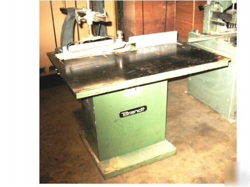 Brandt sander profile & molding sander-tilting spindle