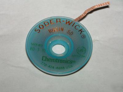Chemtronics solder wick 80-3-10