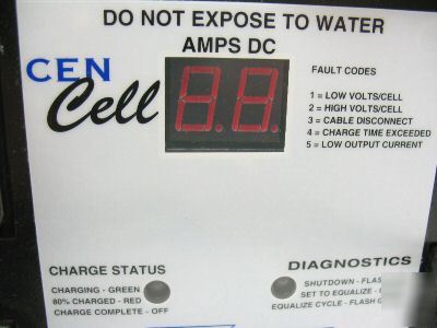 Colt fork pallet lift truck battery charger 24VDC 380AH