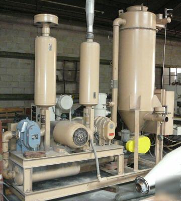 Flex kleen 40 hp push/pull vacuum pumping system