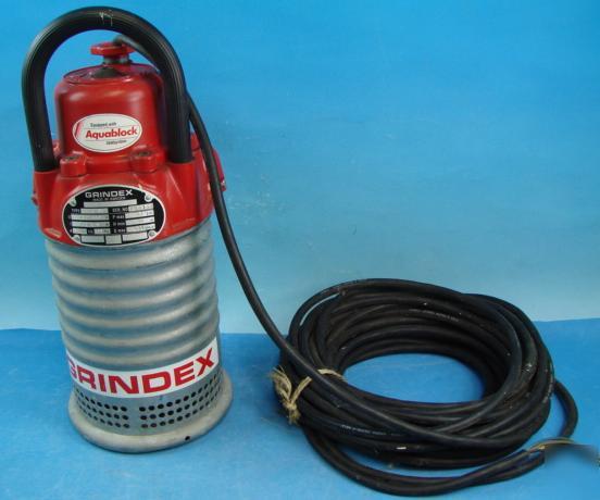 Grindex minex 170790 submersible water sump pump 3 phas