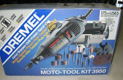 New brand dremel moto-tool kit 3950 sealed .01 cent bid