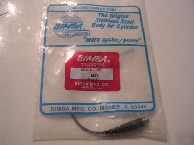 New bimba magnetic switches, msq, gmr, quick connect