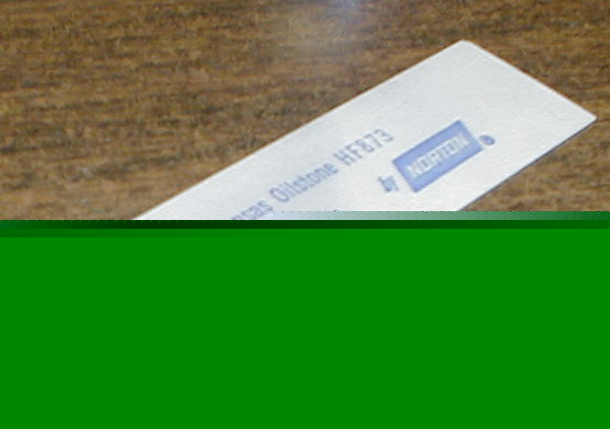 Norton hf-873 hard arkansas knife blade sharpening ston