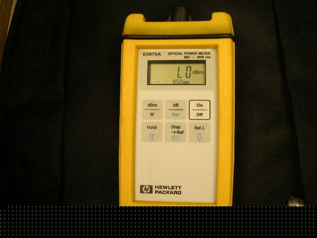 Hp E5970A optical power meter hewlett packard agilent