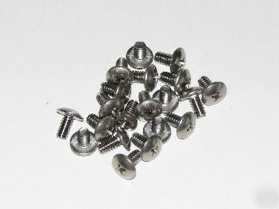 20 ss phillips screws truss head #10-24 x 3/8