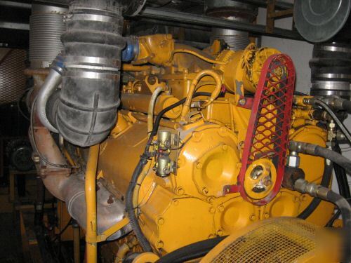 Detroit generator set 1400 kw leroy sommers generator