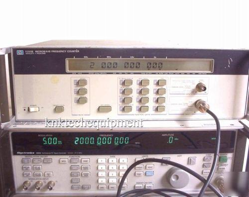 Hp 5350B 10 hz- 20 ghz microwave counter opt/ 001 H03