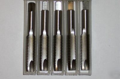 New 5-pack hss metric spiral point plug taps M10 x 1.25