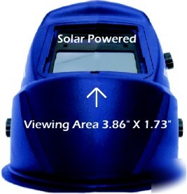 New inweld auto darkening SH9-13 welding helmet- black- 