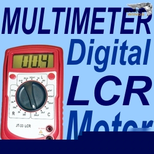 New digital lcr capacitance resistance meter tester ar