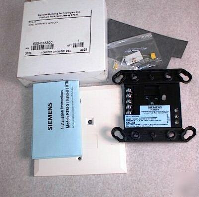 New qty 3 siemens htri-r interface w/relay 500-033300