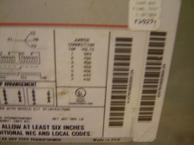 Nice ge industrial transformer 3 phase 45: pick up only