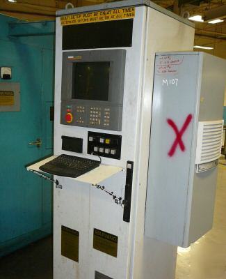 Cin. 20HC-2500 cnc mach. center, upgraded controls