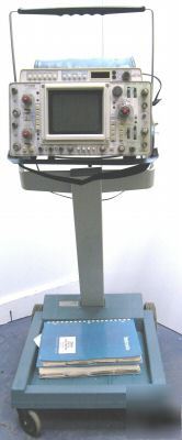 Tektronix 466 100MHZ oscilloscope with dm 44 and probes