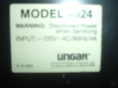 Ungar 4924 soldering/desoldering service center