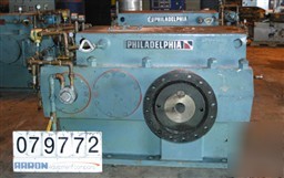 Used: philadelphia gear drive, model 17HP-2. hp rating
