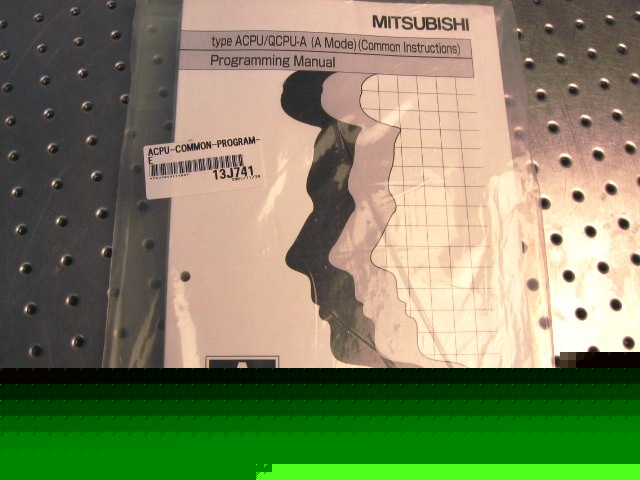 T29641 mitsubishi acpu/qcpu programming manual
