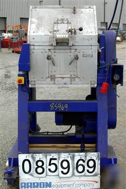 Used: c f scheer pelletizer, model SGS100. approximate