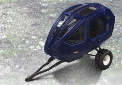 Atv & snowmobile coach / human pod skiis snow or tires