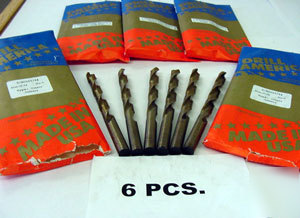 12 pcs. import #36 cobalt jobber drills