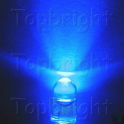 20 pc 0.5W 5-chips 5MM 60Â° high power blue led 50KMCD