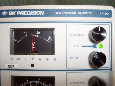 Bk precision 1730 dc power supply (0-30 volt, 0-3 amp)
