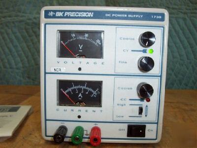 Bk precision 1730 dc power supply (0-30 volt, 0-3 amp)
