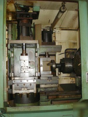 Goss & deleeuw rotary transfer machine, 1988 chucker