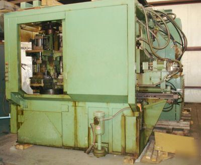 Goss & deleeuw rotary transfer machine, 1988 chucker