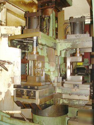 Goss & deleeuw rotary transfer machine, 1988 chucker