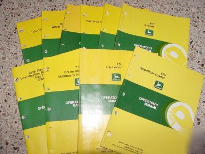 John deere baler moisture hay tester operator's manual