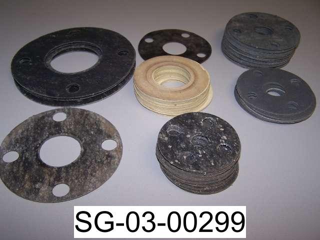 New pipe flange gasket lot (67) misc sizes