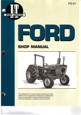 Ford 2600 thru 4610 tractor workshop manual