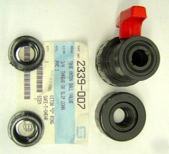 Valve pvc i 3/4