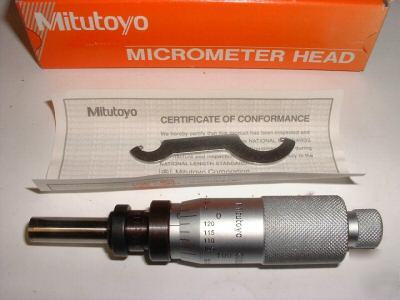 Micrometer head 0-.050
