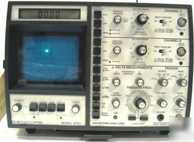 Sencore SC61 waveform analyzer w/ digital readout