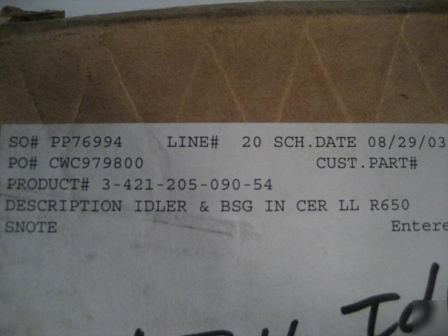 Viking idler and bushing in cer ll R650