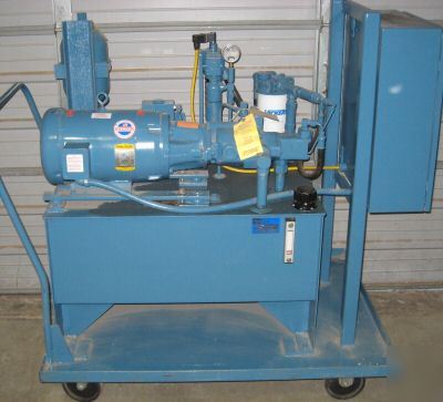 Power draulics-nielsen 7.5HP hydraulic power unit 20394