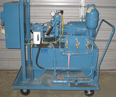 Power draulics-nielsen 7.5HP hydraulic power unit 20394