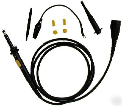 100MHZ oscilloscope probe, 1X & 10X selectable, 