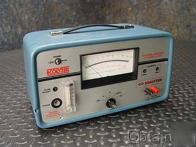 National draeger co analyzer ecolyzer gas tester 