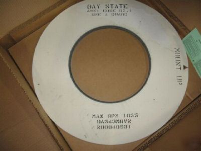 New 24â€ x 1/2â€ x 12â€ centerless grinder grinding wheel