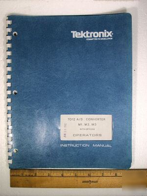 Tektronix 7D12 a/d converter M1, M2, M3 with options