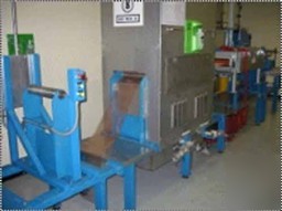 Used: aluminum grid pre-treatment line was designed to