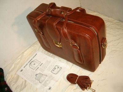 Vinyl carry case-shock padding,tuff,A1+: gun,camera,etc