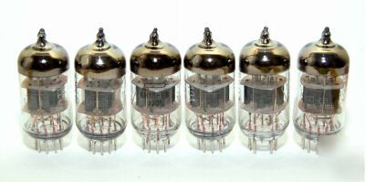 New 6N1P-ev / ECC88 / 6DJ8 / 6N1P-eb. 10 nos tubes