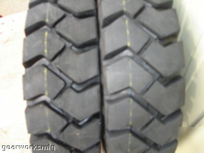 5.00-8 pair forklift tires industrial tug fork lift 8PR